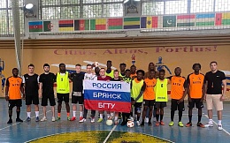 В БГТУ состоялся турнир по мини-футболу среди сборных команд иностранных студентов, приуроченный к празднованию «День Африки»